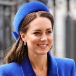 Синият тоалет на Кейт Мидълтън за Деня на британската общност (Снимки):