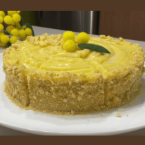 Пролетна Вита торта Мимоза - вкусотия на вкусотиите! Ярка, нежна и необичайна на вид:
