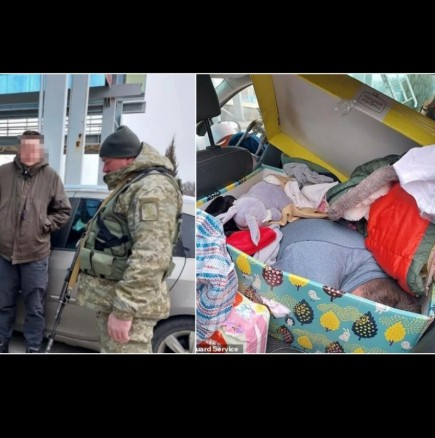 Украински граничари онемяха, когато отвориха бебешка кутия на границата - ето какво излезе от нея (Снимки):