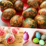 5 ЕСТЕСТВЕНИ техники за боядисване на яйца, с които винаги се получават вълшебни яйчица:
