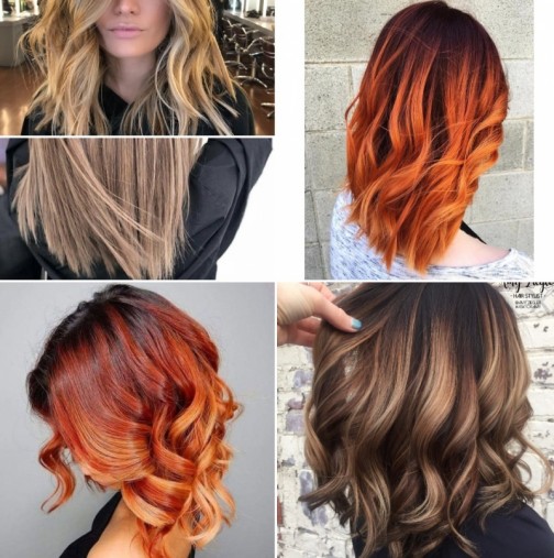 Балеаж за средна коса: 10 варианта с най-модерната техника на оцветяване