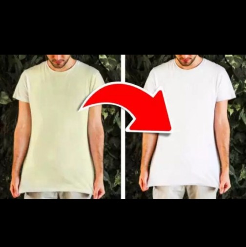 Как да избелите дрехите си? 8 необичайни начина за премахване на жълтия нюанс