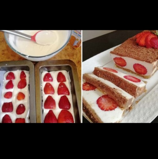 Въздушен десерт с ягоди - перфектен избор за най-горещите дни! Лек, ефирен и разхлаждащ: