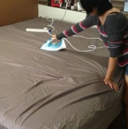 Защо е нежелателно да гладите спално бельо след пране