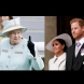 Баба така нареди! Как кралица Елизабет буквално стъпка Меган и Хари (Снимки)