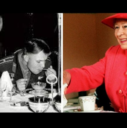 Когато Юрий Гагарин бил на посещение при Елизабет II, той си изял резенчето лимон от чая и тя ето какво направила