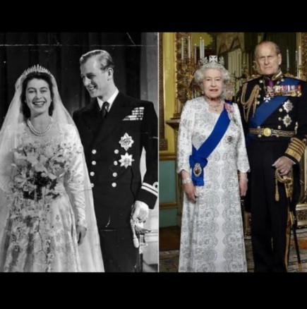 Сватбената рокля на Елизабет II, която носи тежко проклятие-Снимки