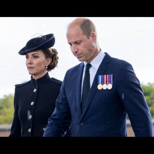 Животът продължава: Кейт и Уилям с първи ангажимент след погребението на Кралицата (Снимки):