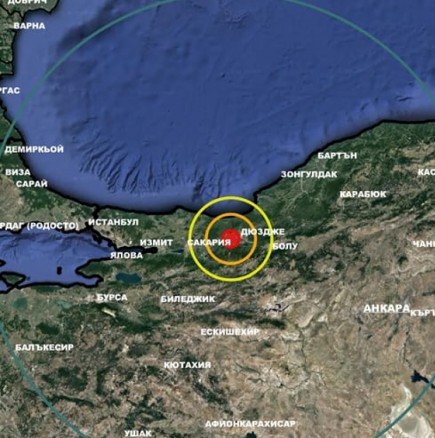 Мощен трус в Турция удари и България - ето къде го усетихме най-силно: