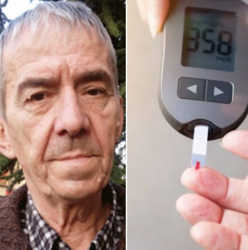 "От 21 кръвната ми захар падна на 6,1 и раната на крака ми зарасна само за 7 дни!" – разказва диабетикът Светослав