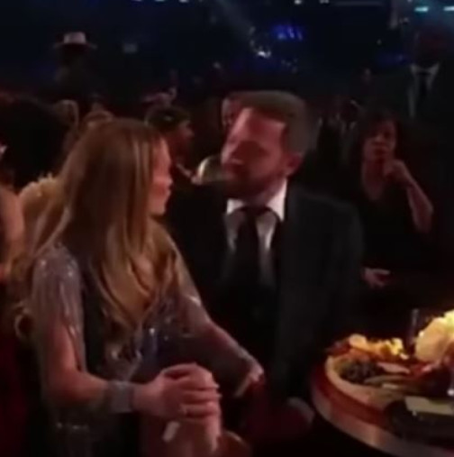 Дженифър Лопес се скара на Бен Афлек на наградите Грами-Видео