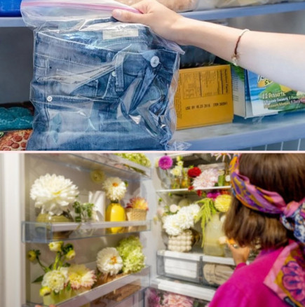 10 нетипични начина да използвате хладилника - от пране на дънки до съхранение на цветя!