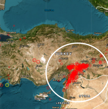 Ново силно земетресение в Турция и Сирия!