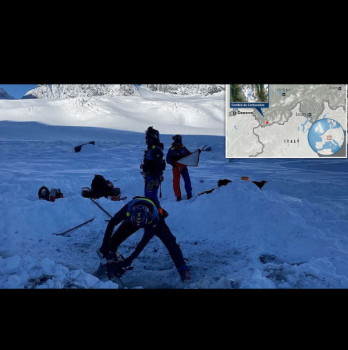 Откриха тялото на изчезнал през 1974 г. турист в разтопен ледник!