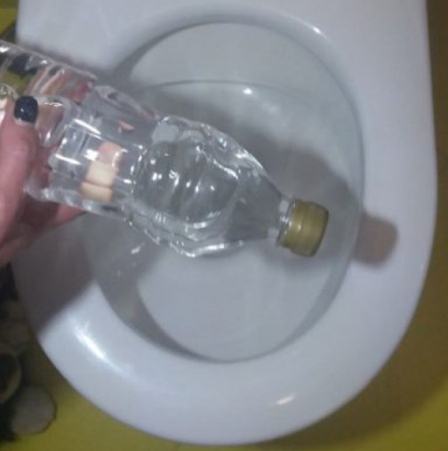 Пластмасова бутилка ще върне белотата на тоалетната, трикът на полските камериерки