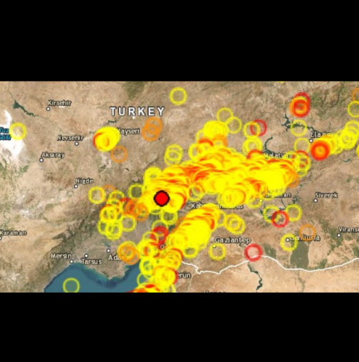 Ужас безкрай: Турция пак се тресе! Нова серия от земетресения в южната ни съседка: