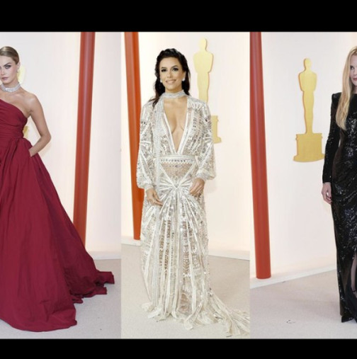 Най-красивите рокли на "Оскари" 2023 (СНИМКИ)
