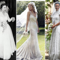 Най-известните и красиви булчински рокли в историята (СНИМКИ)