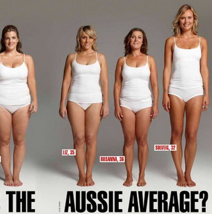 Вярва ли ви се? Всяка от тези жени тежи 70 кг !!!