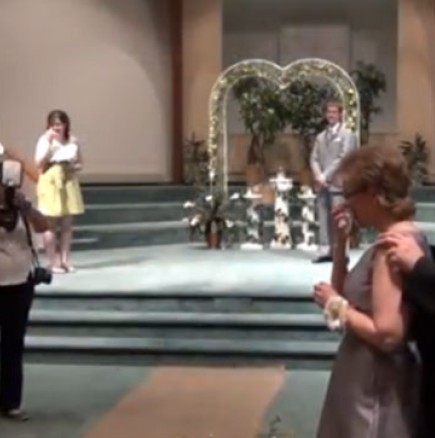 Вижте как булка разплака всички на сватбата си! - Видео