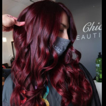 Бордо в косите - ефектни цветове за коса (СНИМКИ)
