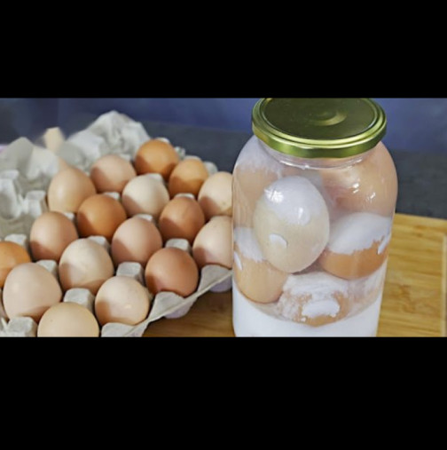 Съхранявам си домашните яйца в буркани - до две години остават като пресни! Стар трик от времена на криза: