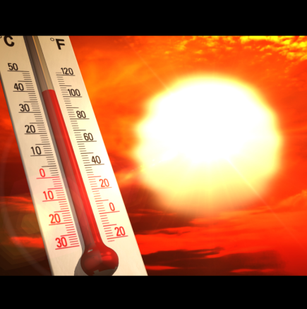 Половин България свети в оранжево! 40+ градуса ни морят днес (КАРТА):