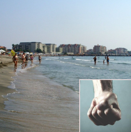 Зверство от плажа: Наш спасител-бабаит преби французин за един чадър! (СНИМКИ 18+)