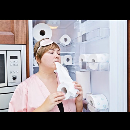 Колко откачено е това?! Жена яде по 4 ролки тоалетна хартия на ден - пристрастена е! (СНИМКИ)