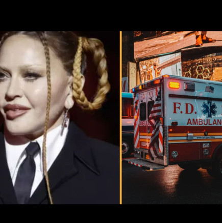 Потресаваща версия за приема на Мадона в болница