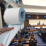 Депутатите се оказа, че крадат тоалетна хартия и сапун от Народното събрание-Снимка