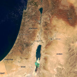 НАСА публикува тъжни снимки: Ивицата Газа потъна в мрак! (СНИМКИ)