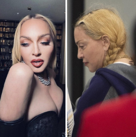 Възрастта си казва своето! 65-годишната Мадона беше снимана на летището без грим - това не може да е тя! (СНИМКИ)