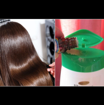 МОЩЕН трик за по-плътна коса: Просто добавете в шампоана и готово!