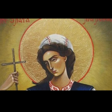 12 ЗЛАТНИ имена черпят днес в памет на красива светица, погубена жестоко от турците: