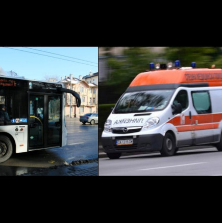 Нов ужас: Автобус на градския транспорт помете възрастна жена на пешеходна пътека в София