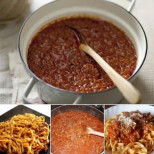 Най-известният италиански сос за спагети – Оригинална рецепта от италиански ресторант: