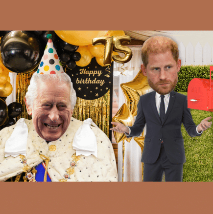 Кралско тържество: Чарлз Трети стана на 75 с триетажна златна торта, Хари не получи покана (СНИМКИ)