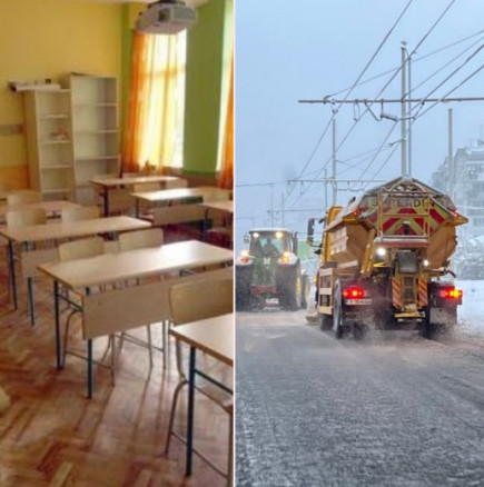 Снегът блокира държавата! Обявиха неучебен ден в 13 области у нас: