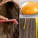 БЕЗ НОЖИЦИ! Излекувайте цъфтящите краища на косата с евтин продукт от хладилника: