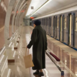 87-годишна жена стои за празниците сама в метрото, когато чу тих глас да прошепва зад нея