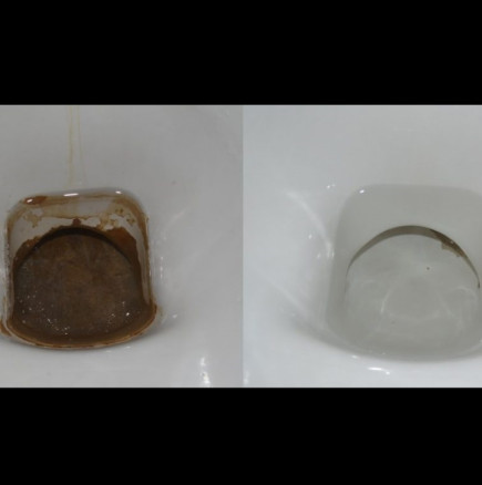 Как да почистите тоалетна от варовик: мощен инструмент