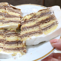 Шоколадова торта с бисквити и пудинг за 15 минути: БЕЗ маргарин, БЕЗ печене!