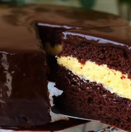 Шоколадова торта с нежен вкус от детството-Свекървата я направи за дъщеря ми за рождения й ден