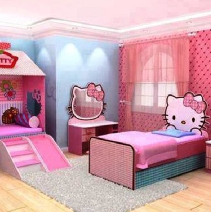 "Hello Kitty" - царство в стаята на дъщеря ви 
