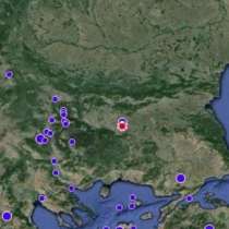 Четири земетресения за един ден в България!