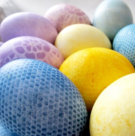 Как да си направим дантелени яйца за Великден