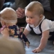 ВИДЕО: Малкият принц Джордж намери първата любов!