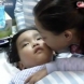 Момченце болно от тумор спаси живота на майка си: 