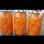 Най-лесният начин да запазите мандарините свежи за 12 месеца! Отваряш буркана и са като току-що обелени:
